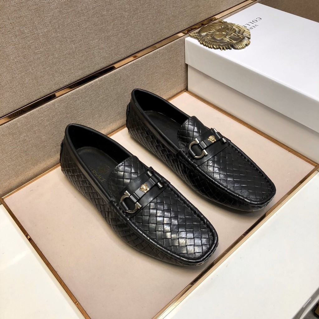 versace men's loafers