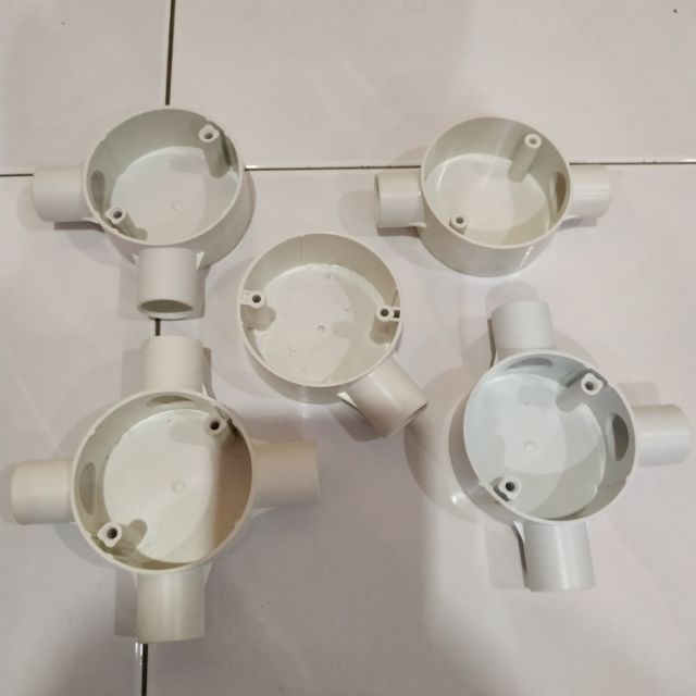 PVC CONDUIT BOX FITTING 4 TYPE(20MM&25MM) Shopee Malaysia