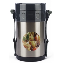🎁KL STORE✨ 2.3L 4 Tiers Stainless Steel Food Container Vacuum Insulated Tiffin Bento Carr