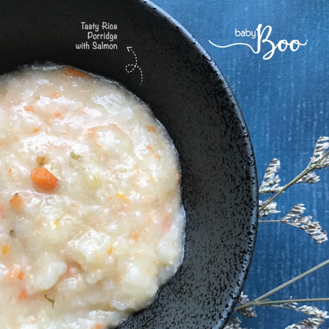 salmon porridge baby