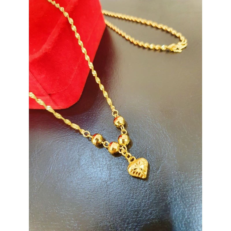 Buy Ready Stock Rd50 Rantai Emas Bangkok Quality Gold Plated Emas Korea 24k Seetracker Malaysia