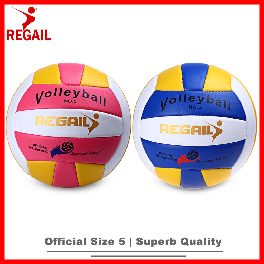 (READY STOCK) Regail Volleyball Official Match Size 5High Quality