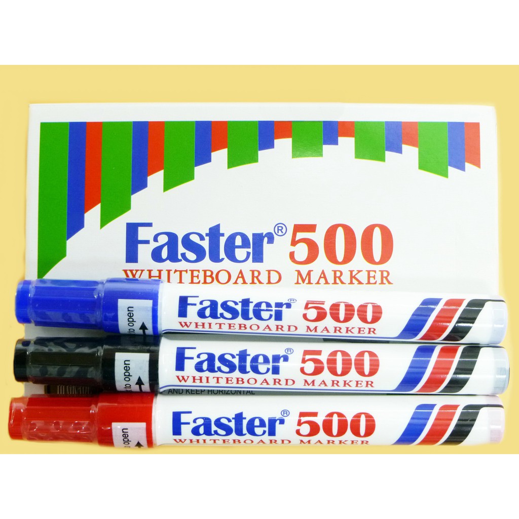 Faster M F 500 Whiteboard Marker 12pcs Shopee Malaysia