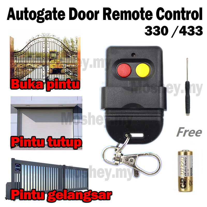 330MHz AutoGate Door Remote Control SMC5326 433MHz Auto Gate Wireless