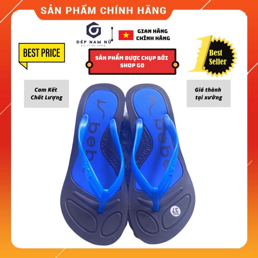 Women's flip-flops with 5cm high heels made of light, soft and comfortable foam material BeBe High Fashion
