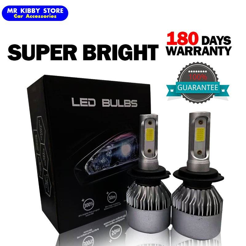 Car LED Headlight Bulb H1 H3 H4 H7 H8 881 9012 9005 9006 High Power 64W led Autolight 4300k 6000k Led LAMPU BESAR MURAH