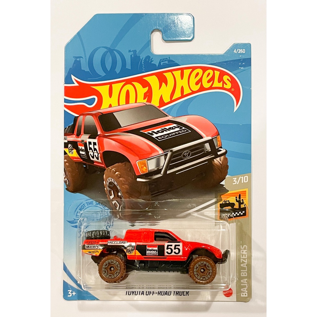 Hot Wheels TOYOTA OFF-ROAD TRUCK Mattel Mainline Basic Car new | Shopee ...