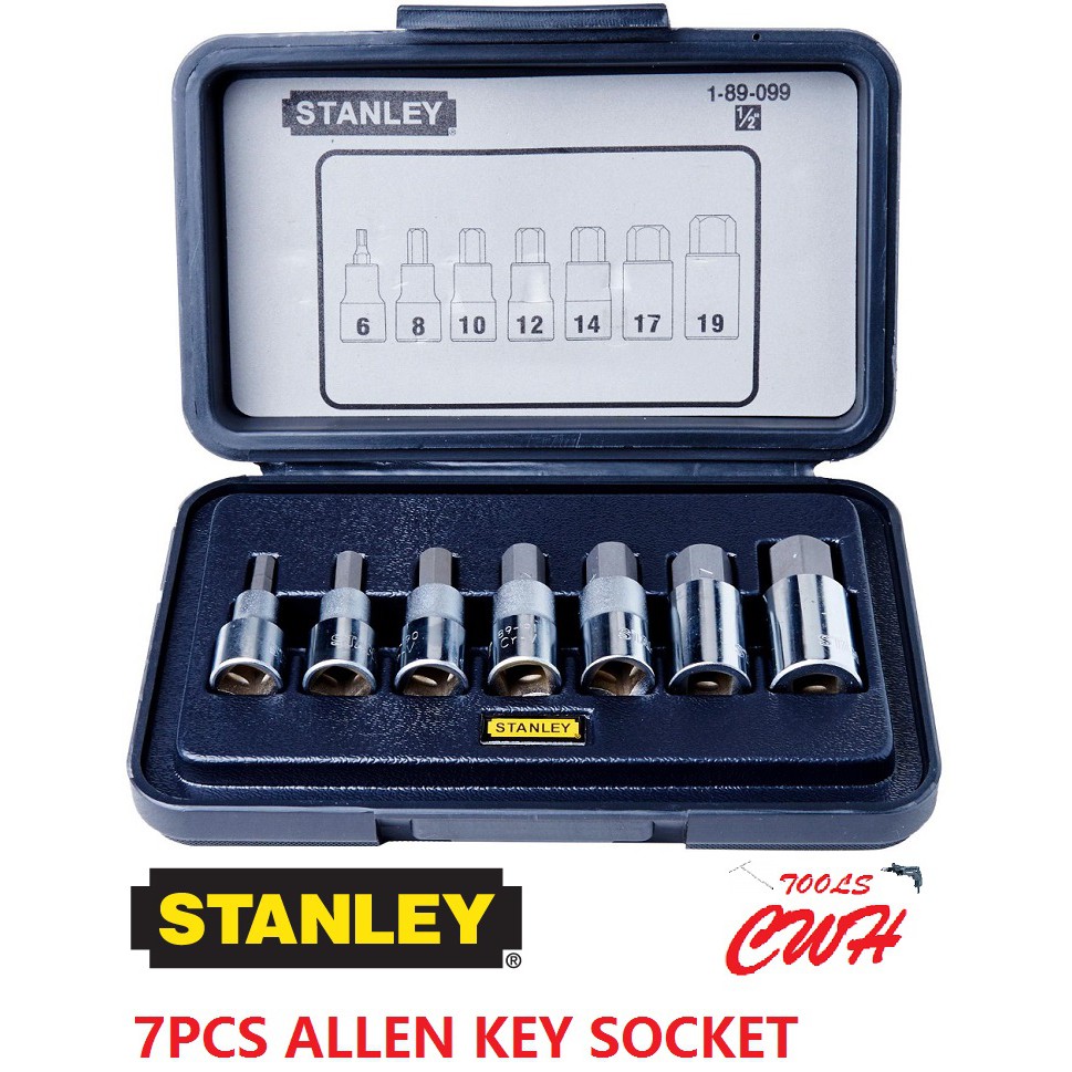 19mm allen key socket