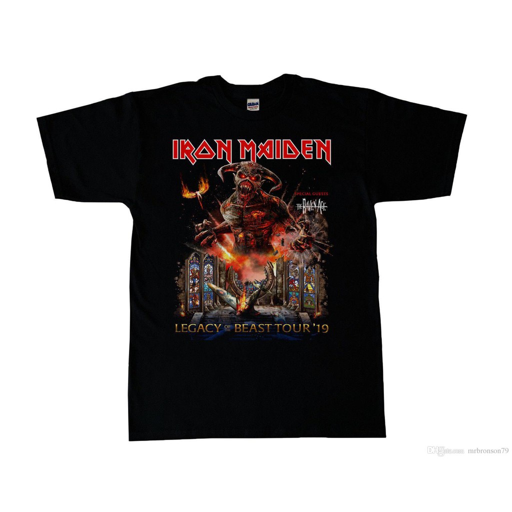 iron maiden legacy of the beast tour t shirt
