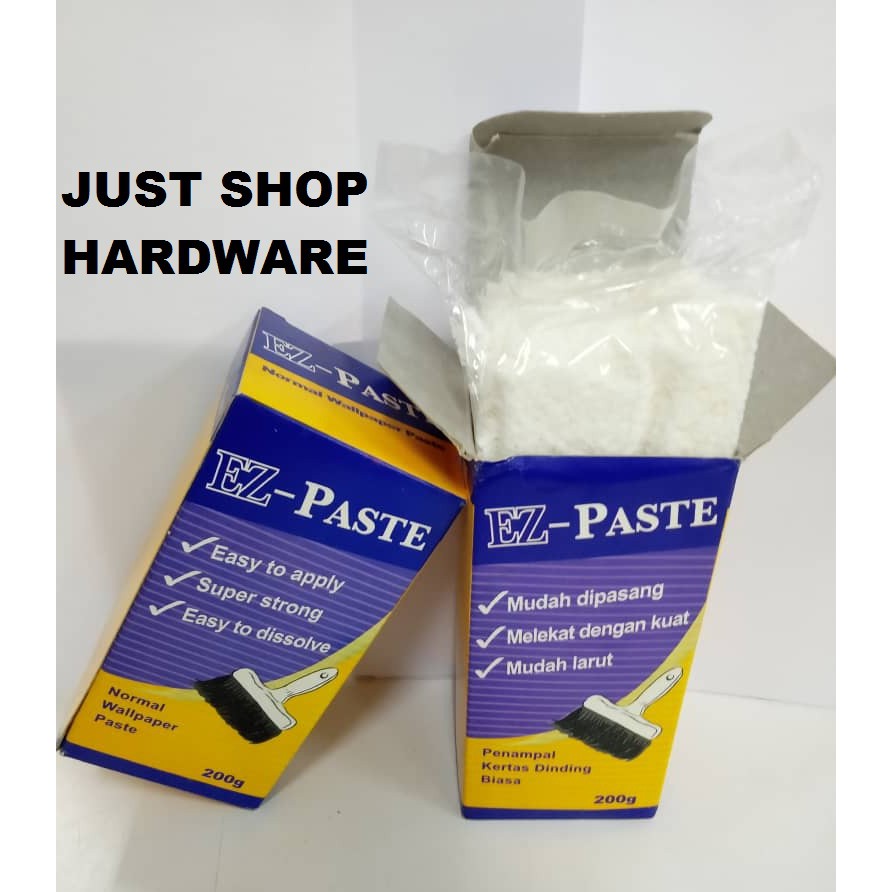 EZ-PASTE wallpaper glue 200g | Shopee Malaysia