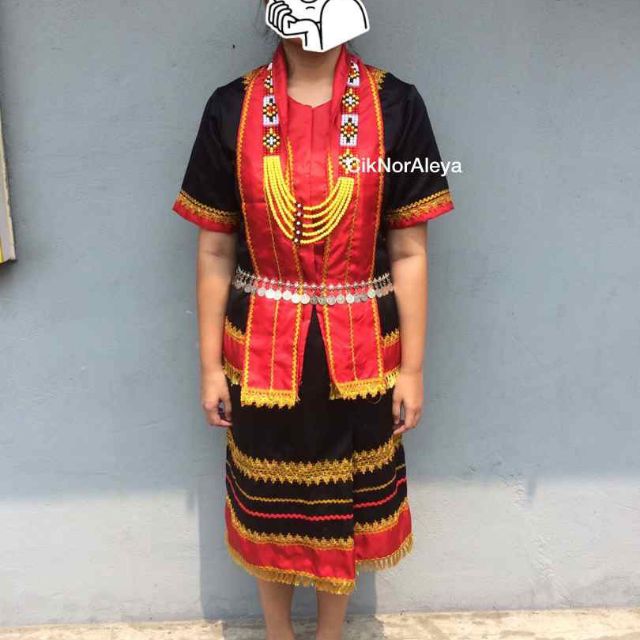 baju tradisional lelaki bidayuh - Produk