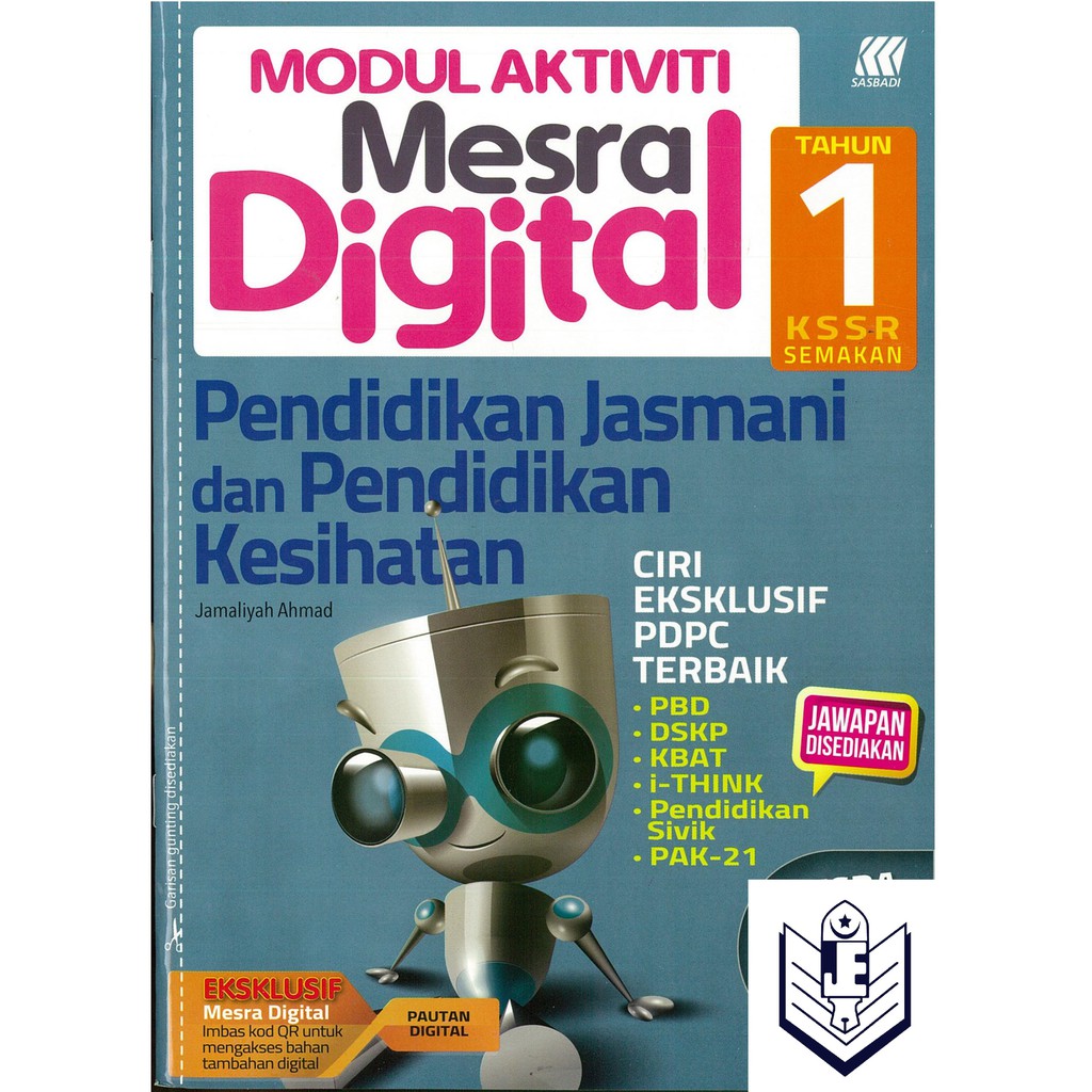 Modul Aktiviti Mesra Digital Pendidikan Jasmani Dan Pendidikan Kesihatan Tahun 1 Shopee Malaysia