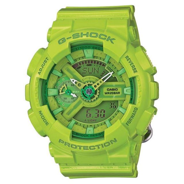 g shock mens watch green