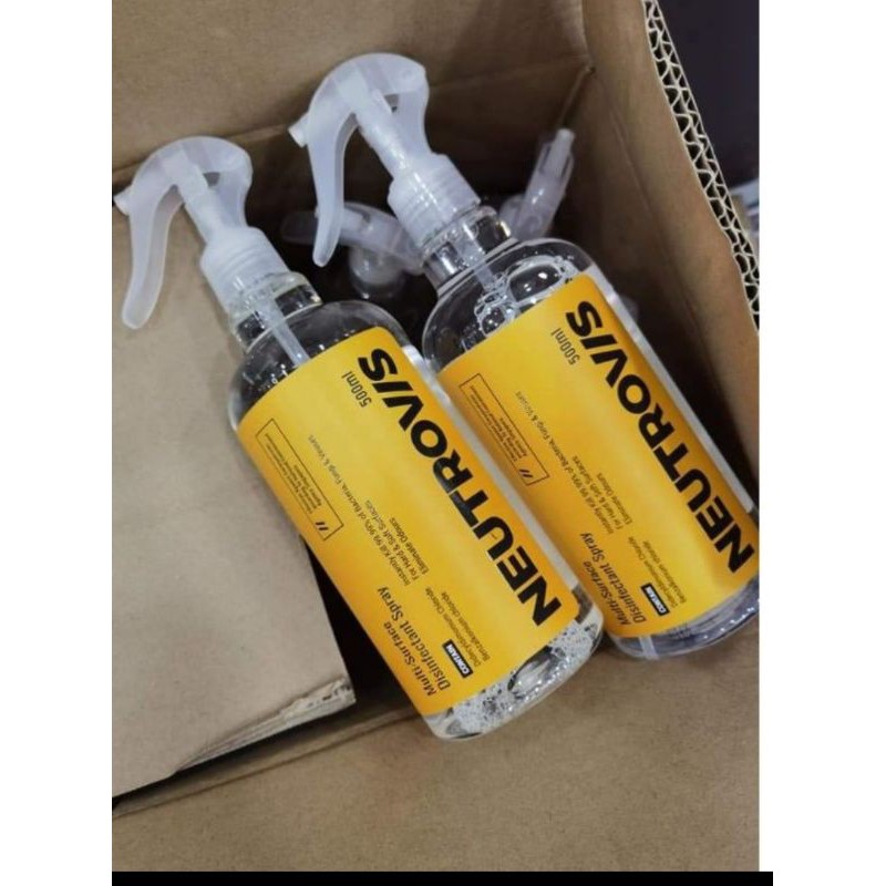 Neutrovis Sanitizer/ Neutrovis MultiSurface Disinfectant Spray 10's Shopee Malaysia