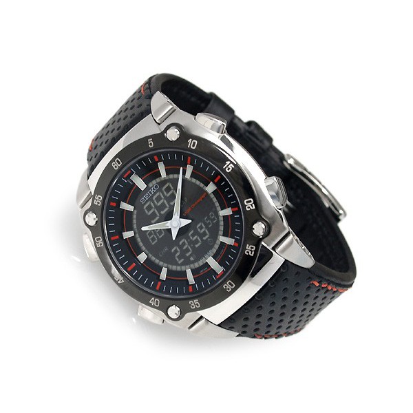 Seiko Sportura Analog Digital Alarm Chronograph Men's Watch SNJ021 |  Shopee Malaysia