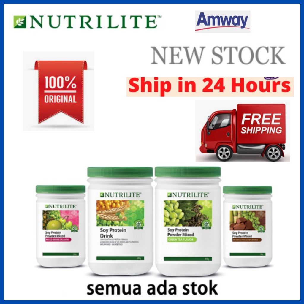 NUTRILITE Soy Protein Drink (450g) Shopee Malaysia