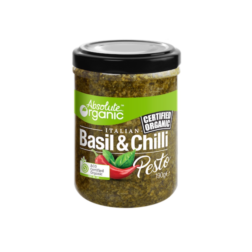Pesto Basil Chilli 190g (6 packs per carton)