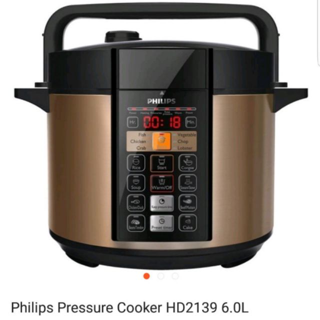 🌟OFFER! PHILIPS VIVA Collection Electric Pressure Cooker HD2139🌟READY STOCK