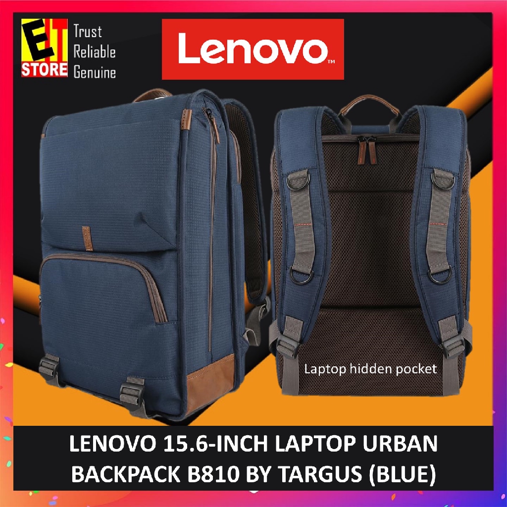 lenovo blue backpack