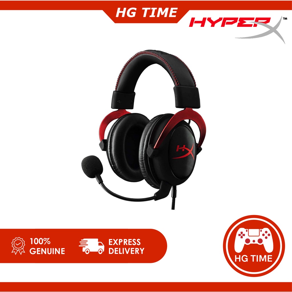 HyperX Cloud 2 Gaming Headset Gun Metal/Red/Pink KHXHSCPGM/KHXHSCP