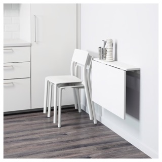  READYSTOCK  IKEA NORBERG NORBO Fordable Table Meja 