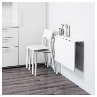  READYSTOCK  IKEA NORBERG NORBO  Fordable Table Meja  