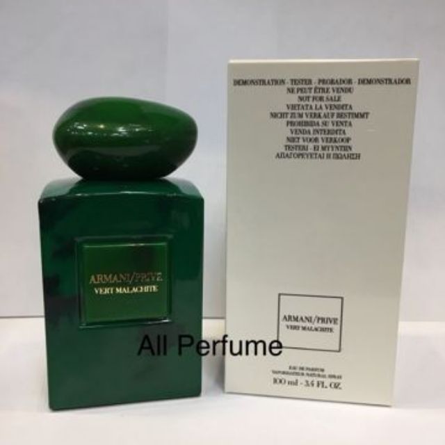 armani prive vert malachite tester