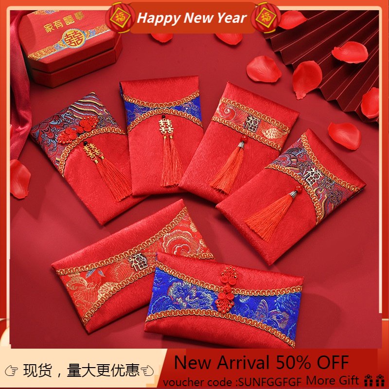 Essential Versatile CNY Red Envelope Chinese Tradtional Angpao New Year Wedding Packet Quality - Image 3