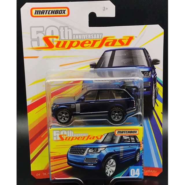 matchbox superfast range rover