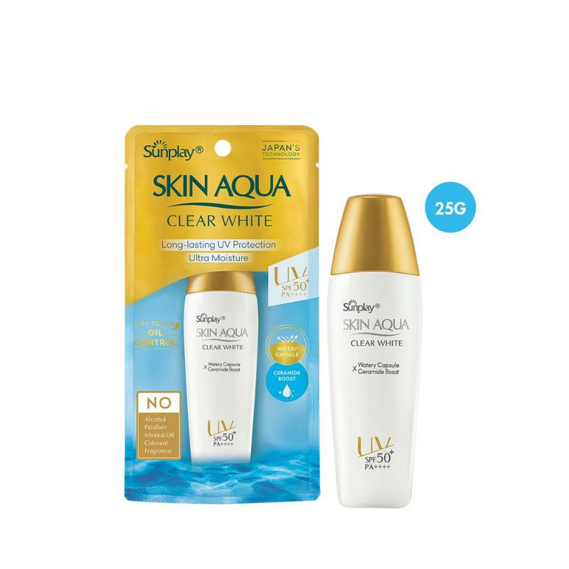 Sunplay Skin Aqua Clear White Sunscreen for oily Skin SPF 50+, PA