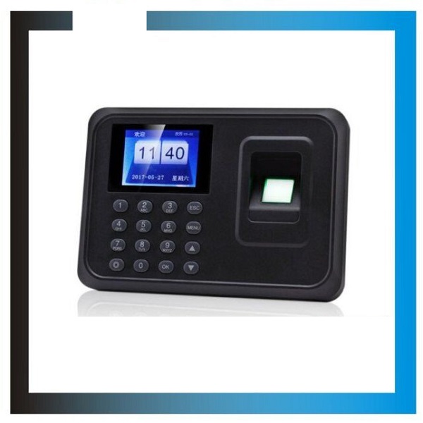 Fingerprint Time Attendance Digital Finger Print Punch Card Machine ...