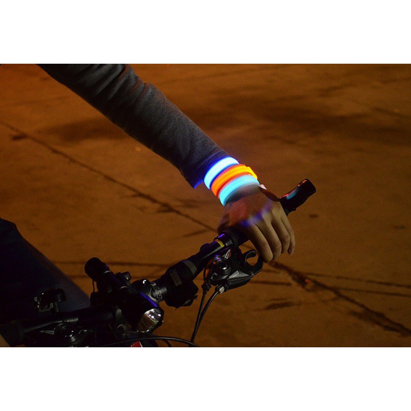 Gelang Keselamatan Pemantul Cahaya Basikal Safety Arm Armband Reflector Belt | Shopee Malaysia