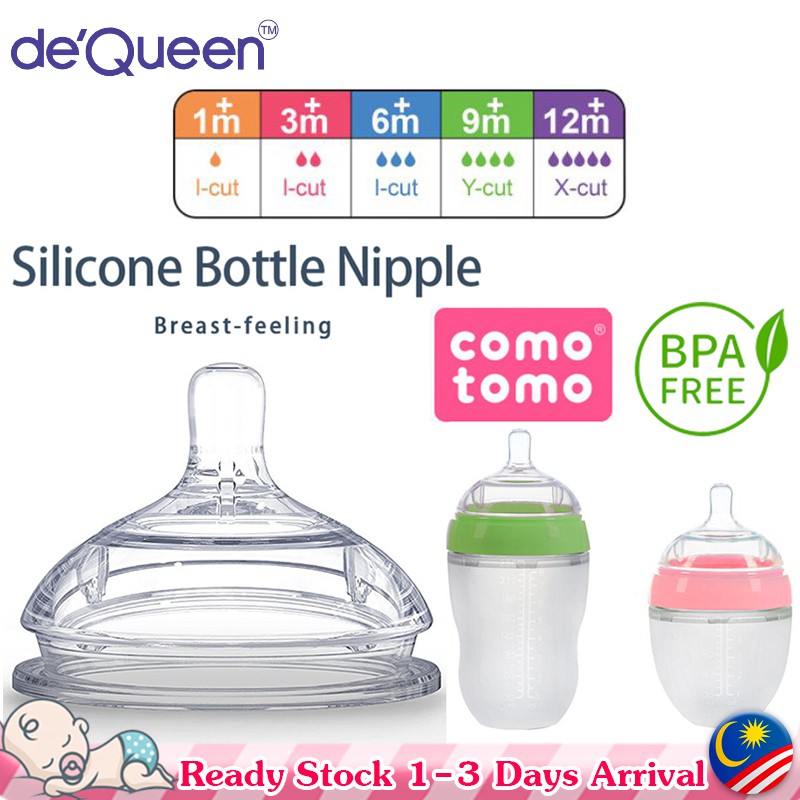 comotomo baby silicone bottle