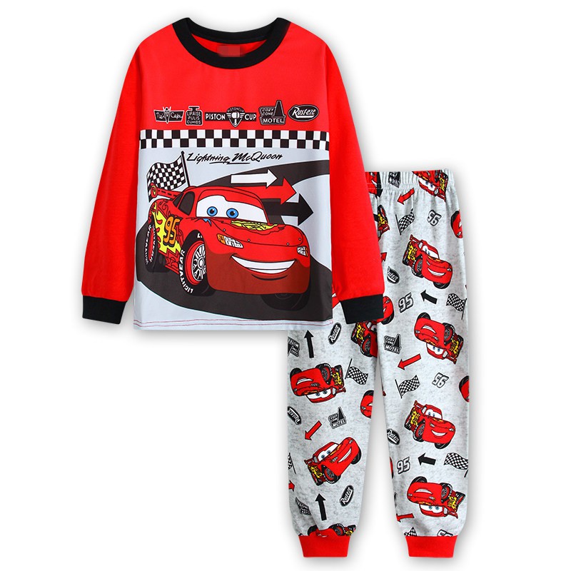 Cars Baby Clothes Boys Pajamas Toddler Kids Soft Autumn Homewear 00315 ...
