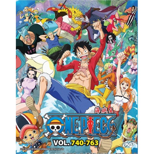 One Piece Box 22 Vol 740 763 Anime Dvd Shopee Malaysia