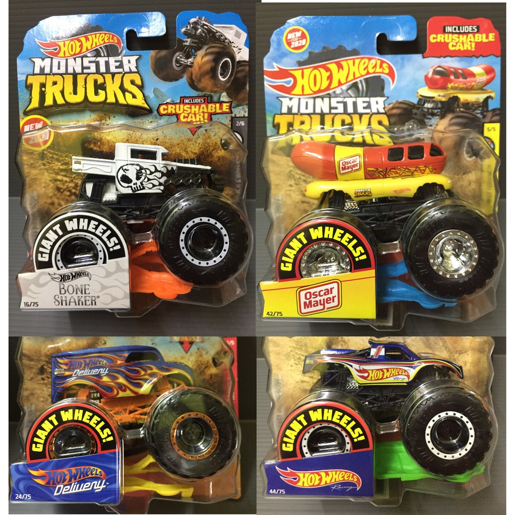 hot wheels delivery monster truck