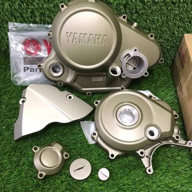 Yamaha Y15ZR/FZ150 2016 Engine Cover Set Gold ( Modified ) Shopee