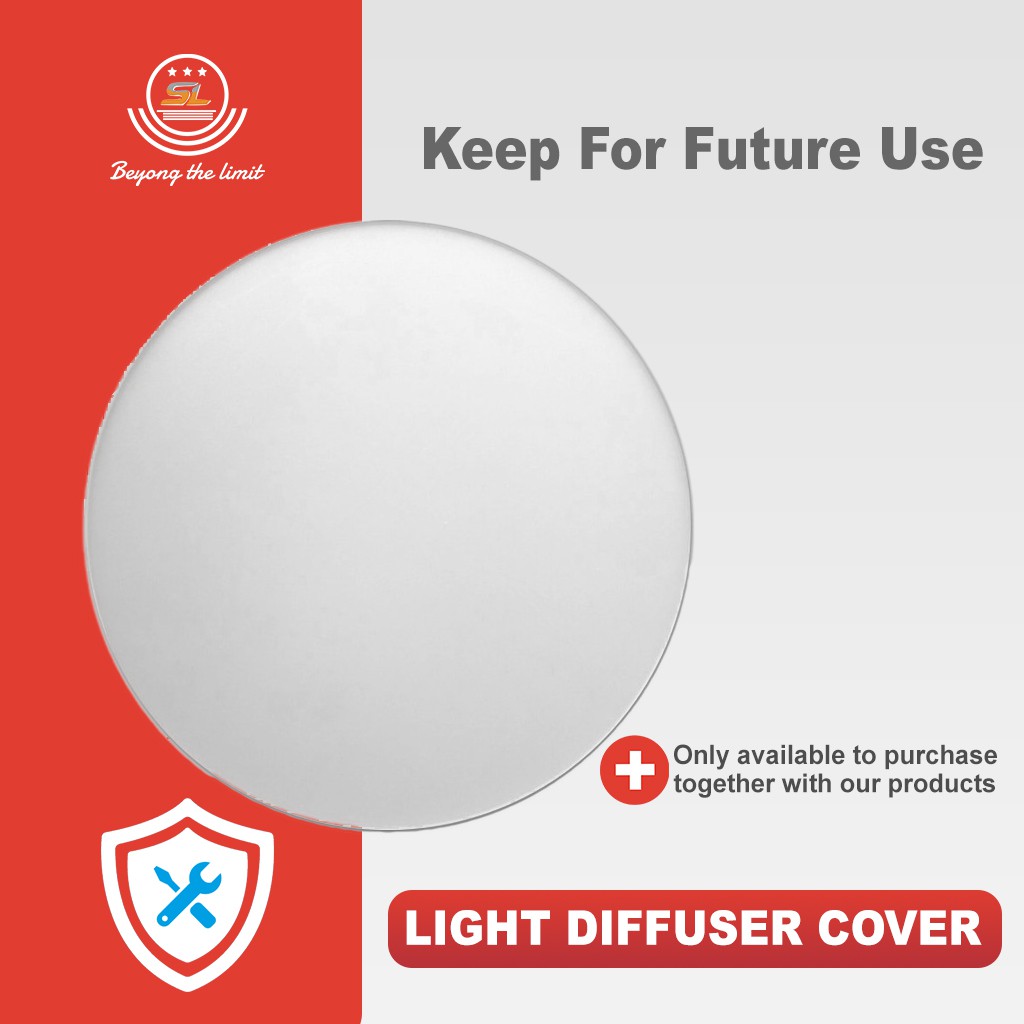 (Add on For Future Use Only) SL LIGHTING Light Diffuser Acrylic Cover Sheet