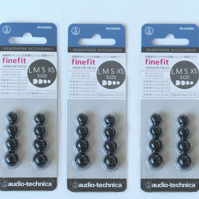 Audio Technica Finefit Eartips Set Shopee Malaysia