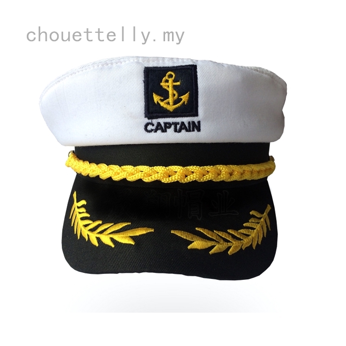 yacht captain hat