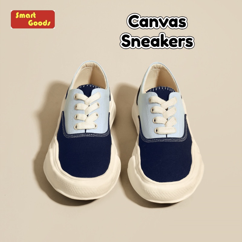 SG Canvas Shoes for Women Thick Soles Casual Shoes Korean Fashion Canvas Sneakers