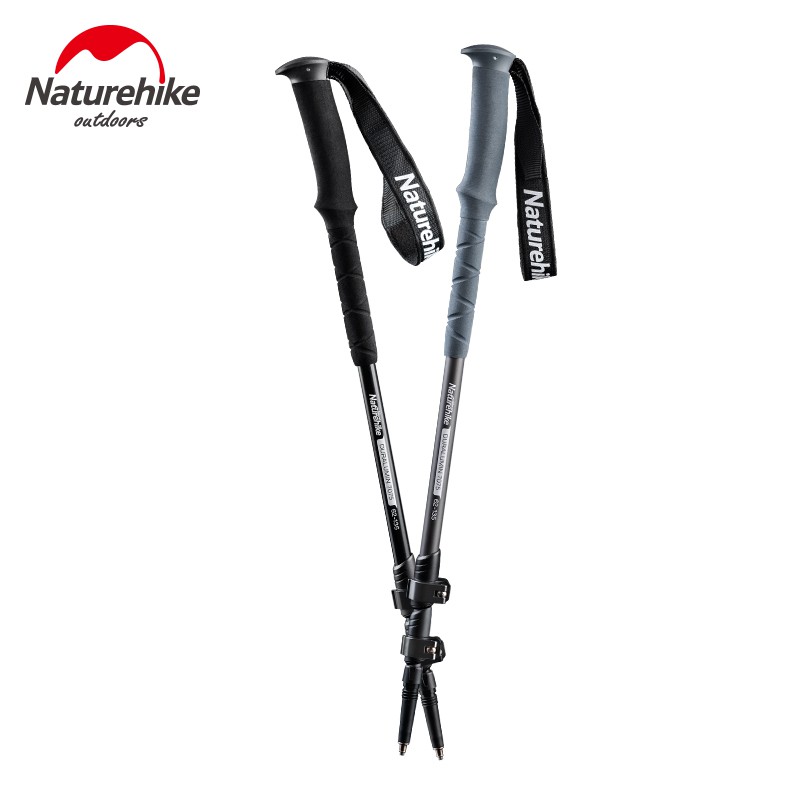 Naturehike Nordic Hiking Poles Aluminum Trekking Poles Walking Stick Alpenstock | Shopee Malaysia