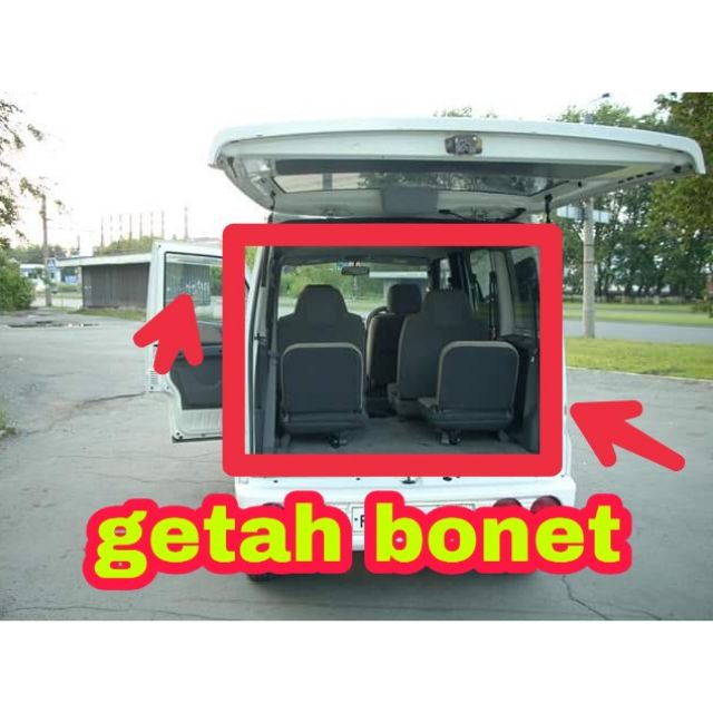 Getah untuk bonet belakang kereta Dan van juara rusa trunk hood 