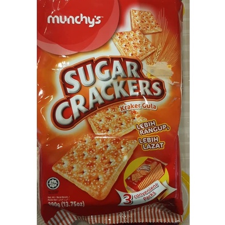 Munchy's-Sugar Crackers 390g/Munchy's-Keropok Gula 390g | Shopee Malaysia