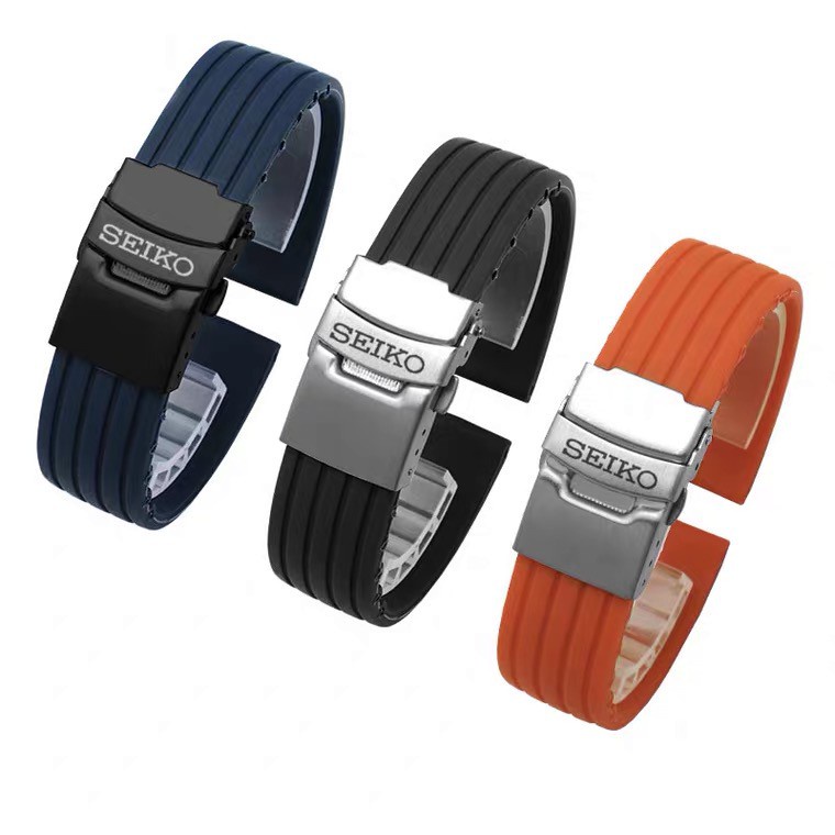 20mm 22mm Waterproof sweat Seiko Watch Band Rubber Strap Mens Luxury  Replacement Watchband for Seiko SKX 007 | Shopee Malaysia