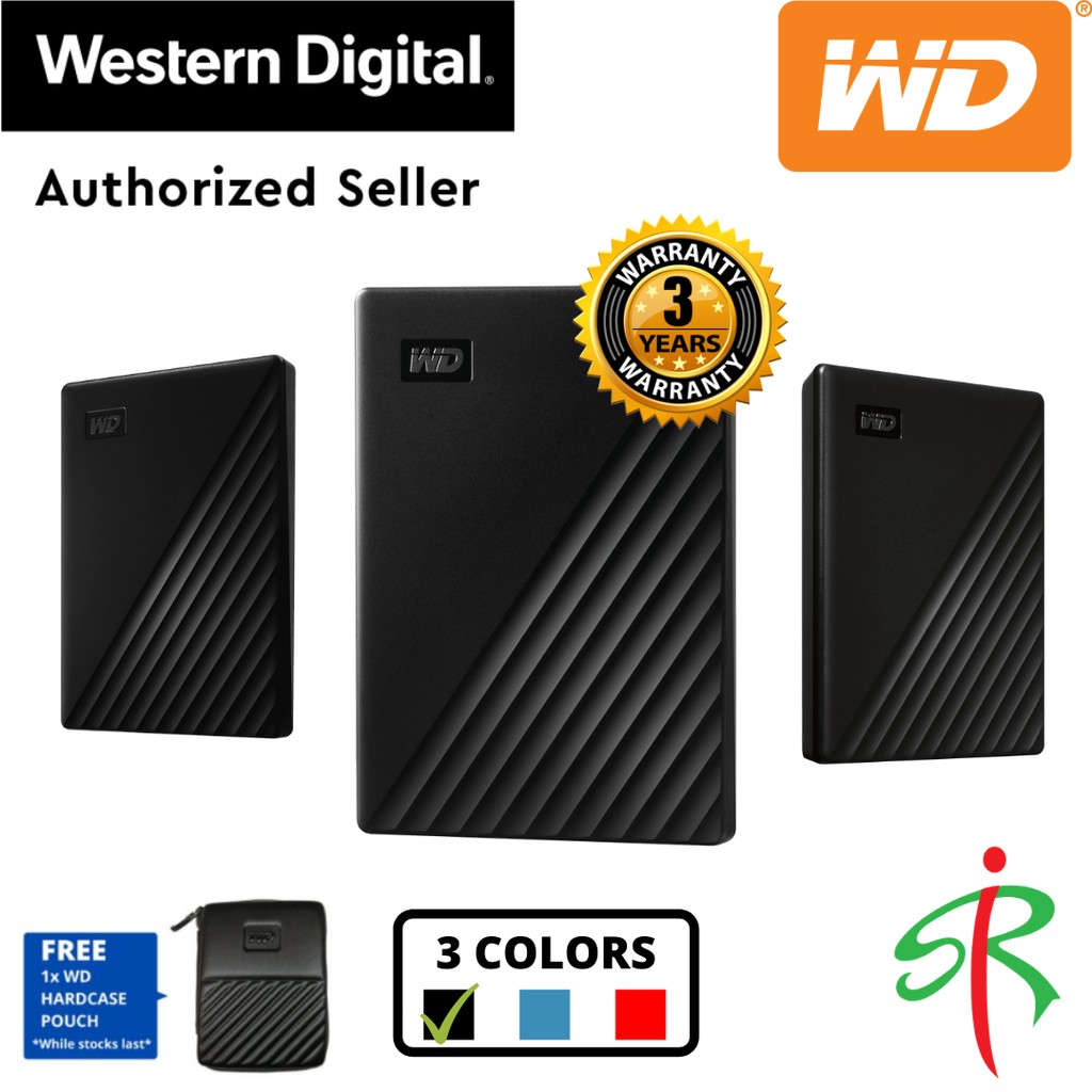 WD Western Digital 2TB My Passport External Hard Drive NEW Shopee