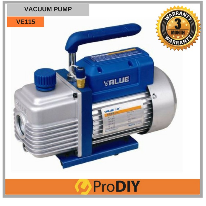 VALUE VE115 Single Stage Vacuum Pump