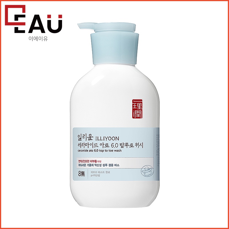 [ILLIYOON]🚀READY🚀 Ceramide ato 6.0 top to toe wash 500ml