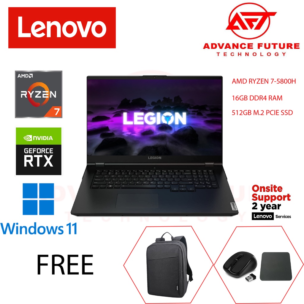 Lenovo Legion 5 17ACH6H 82JY00G6MJ 17.3'' FHD 144Hz Gaming Laptop ...