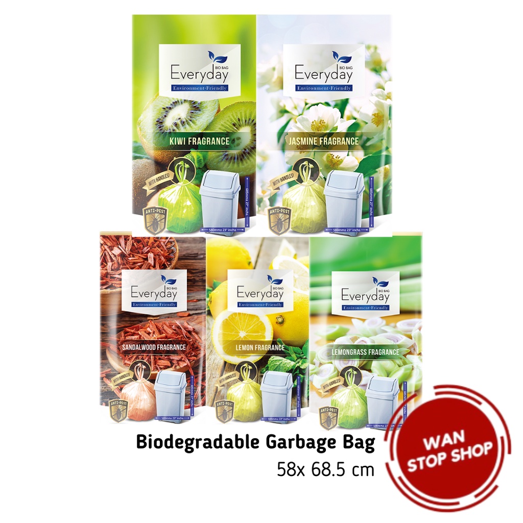 Scented Garbage Bag, Fragrant Colorful Plastic Bags Biodegradable